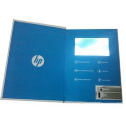 HP产品推介会视频卡书定制，广泛适用于各种高端发布会
